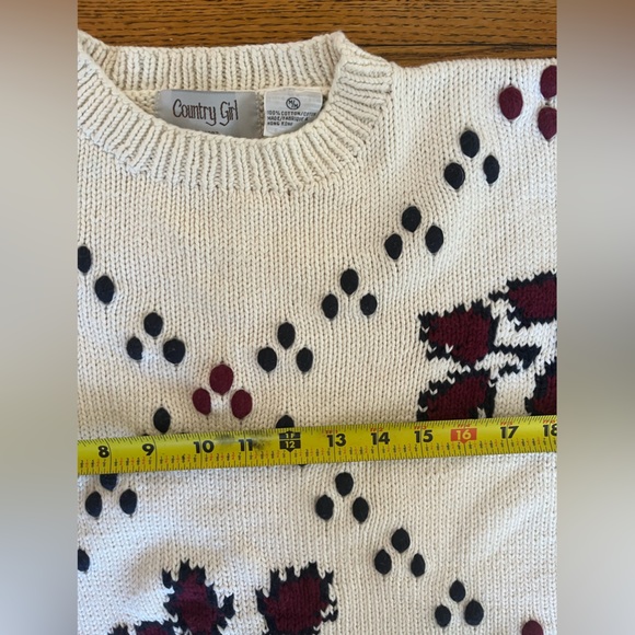 Vintage Country Girl Sweater - Picture 3 of 5